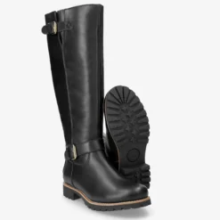 Amberes Igloo Trav Botas de piel con forro interior de pelo natural.