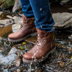 Amur Gtx Botín de piel con forro interior de Gore-Tex®.