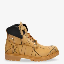 Amur Gtx Ink Botín de piel con forro interior de Gore-Tex®.