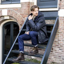Amur Gtx Urban Botín de piel con forro interior de Gore-Tex®.