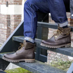 Amur Gtx Urban Botín de piel con forro interior de Gore-Tex®.