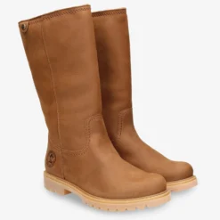 Bambina Botas de piel con forro interior de pelo.