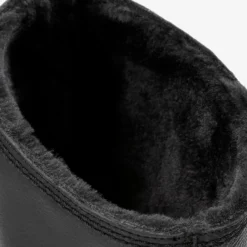 Bambina Botas de piel con forro interior de pelo.