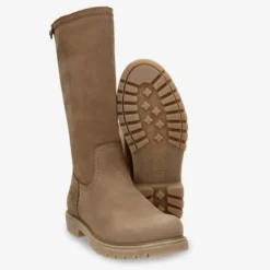 Bambina Botas de piel con forro interior de pelo.