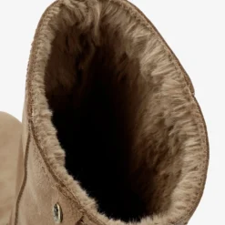 Bambina Botas de piel con forro interior de pelo.