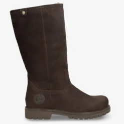 Bambina Botas de piel con forro interior de pelo.