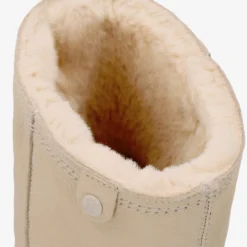 Bambina Botas de piel con forro interior de pelo.