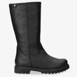 Bambina Botas de piel con forro interior de pelo.