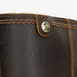 Bambina Botas de piel con forro interior de pelo.