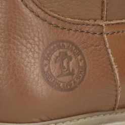 Bambina Igloo Botas de piel con forro interior de pelo natural.