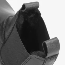 Biar Botín de piel con forro interior de pelo.