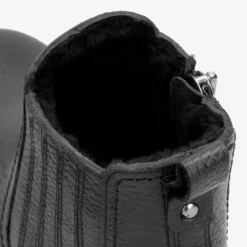Bill Igloo Botín de piel con forro interior de pelo natural.