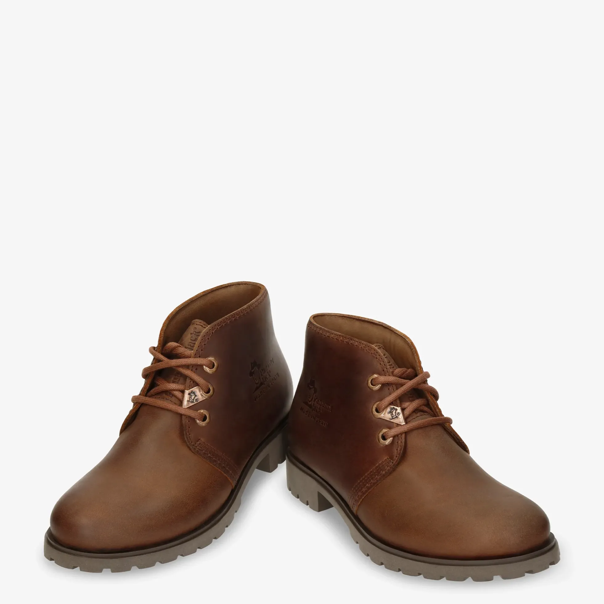 Bota Panama Botín de piel con forro interior de piel.