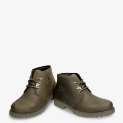 Bota Panama Botín de piel con forro interior de piel.