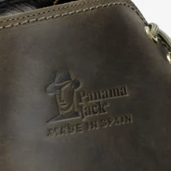 Bota Panama Botín de piel con forro interior de piel.