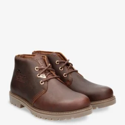 Bota Panama Botín de piel con forro interior de piel.