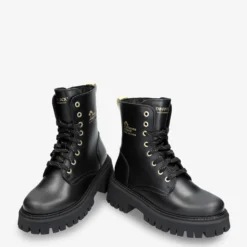 Carlyn Botas de piel con forro interior de coolmax.