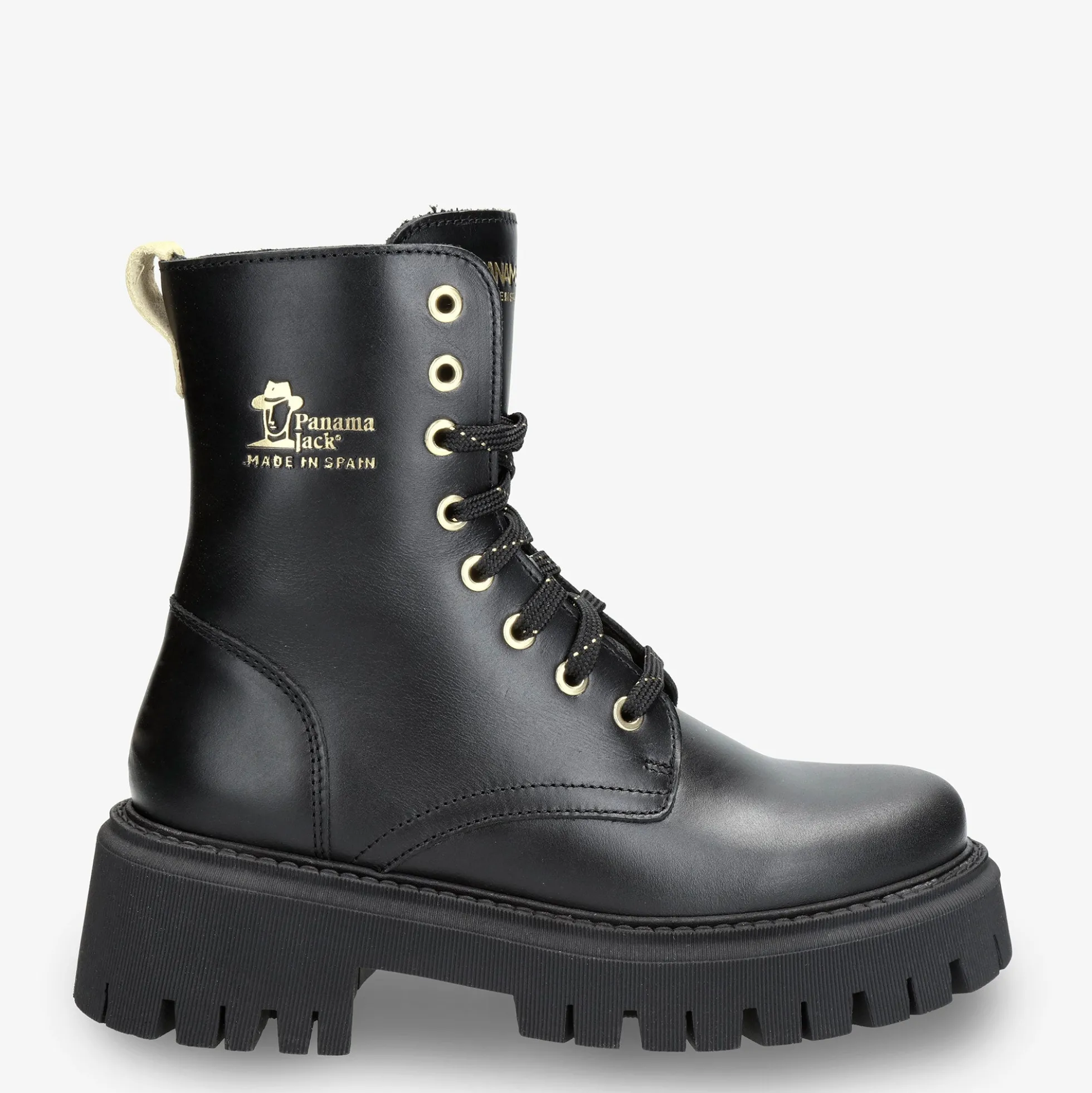 Carlyn Botas de piel con forro interior de coolmax.