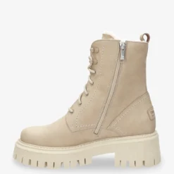Farai Botas de piel con forro interior de pelo.