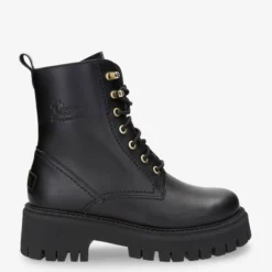 Farai Botas de piel con forro interior de pelo.