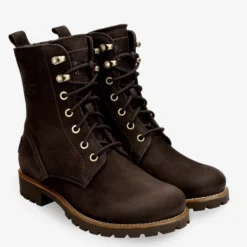 Fara Igloo Trav Botas de piel con forro interior de pelo natural.