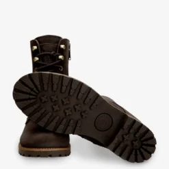 Fara Igloo Trav Botas de piel con forro interior de pelo natural.