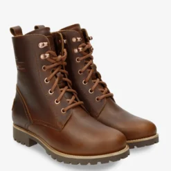 Fara Igloo Trav Botas de piel con forro interior de pelo natural.