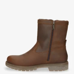 Faruk Botas de piel con forro interior de pelo.