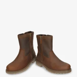 Faruk Botas de piel con forro interior de pelo.