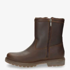 Faruk Botas de piel con forro interior de pelo.