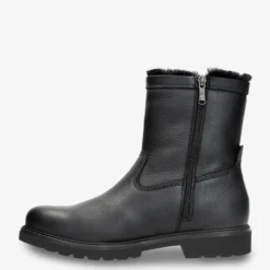 Faruk Igloo Botas de piel con forro interior de pelo natural.