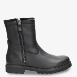 Faruk Igloo Botas de piel con forro interior de pelo natural.