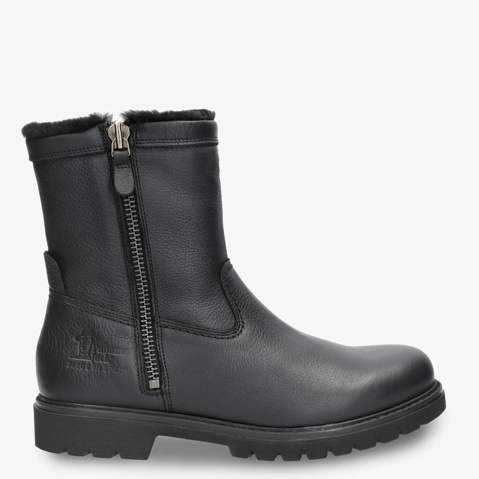 Faruk Igloo Botas de piel con forro interior de pelo natural.