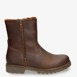 Faruk Igloo Botas de piel con forro interior de pelo natural.