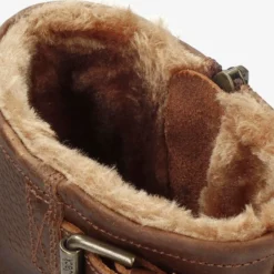 Faust Botas de piel con forro interior de pelo.