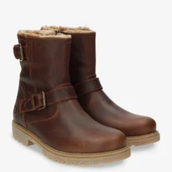 Faust Botas de piel con forro interior de pelo.