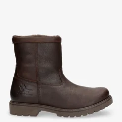 Fedro Botas de piel con forro interior de pelo.