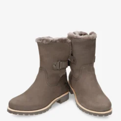 Felia Igloo Botas de piel con forro interior de pelo natural.