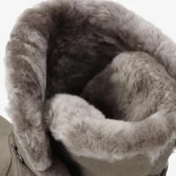 Felia Igloo Botas de piel con forro interior de pelo natural.