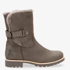 Felia Igloo Botas de piel con forro interior de pelo natural.