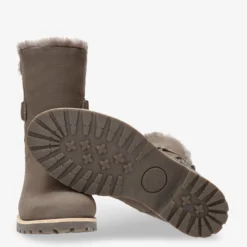 Felia Igloo Botas de piel con forro interior de pelo natural.