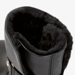 Felia Igloo Trav Botas de piel con forro interior de pelo natural.