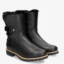 Felia Igloo Trav Botas de piel con forro interior de pelo natural.
