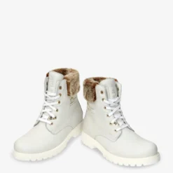 Felicia Botas de piel con forro interior de piel.