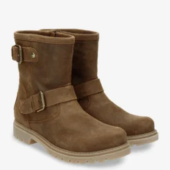 Felina Botas de piel con forro interior de piel.