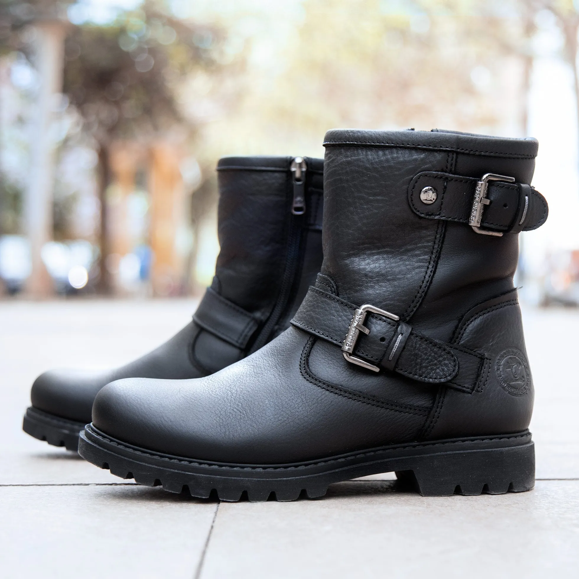 Felina Igloo Botas de piel con forro interior de pelo natural.