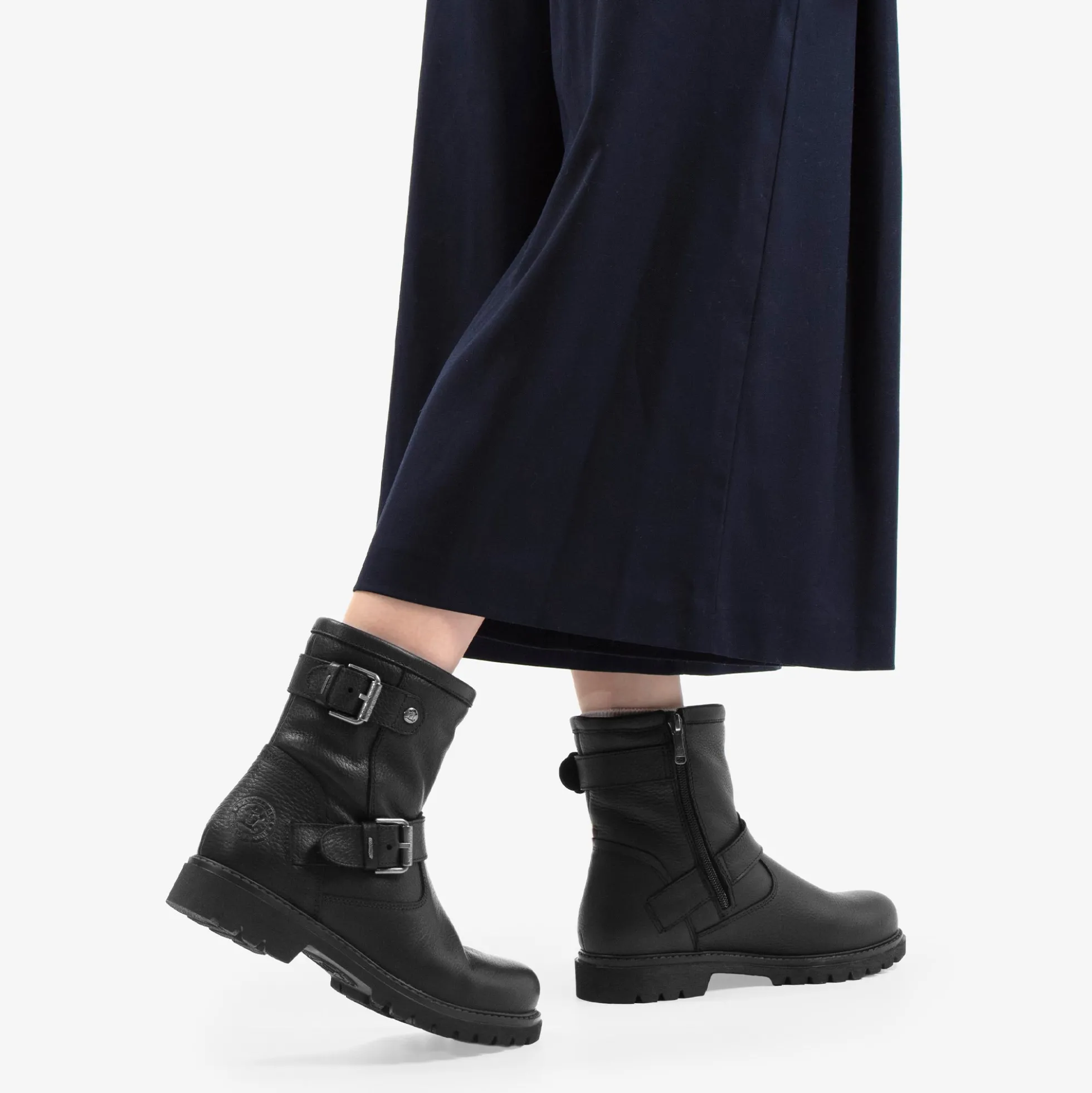 Felina Igloo Botas de piel con forro interior de pelo natural.