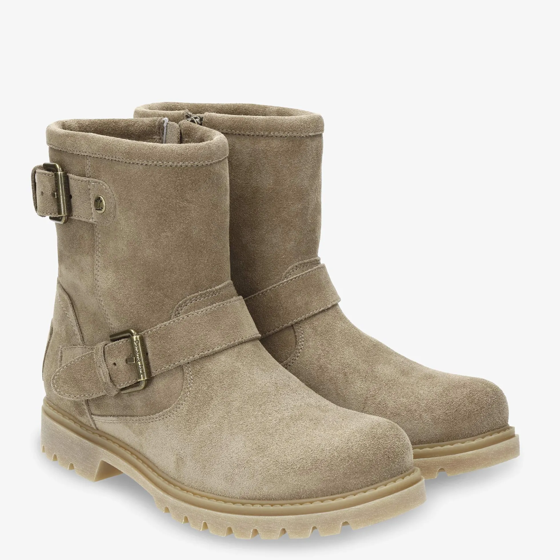 Felina Igloo Botas de piel con forro interior de pelo natural.