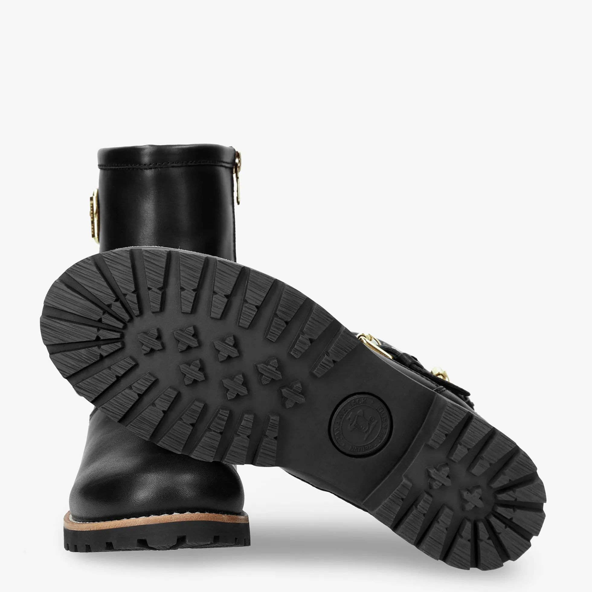 Felina Igloo Trav Botas de piel con forro interior de pelo natural.