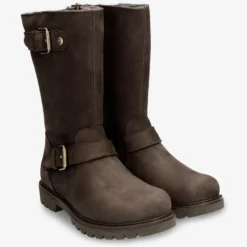 Fergie Igloo Botas de piel con forro interior de pelo natural.